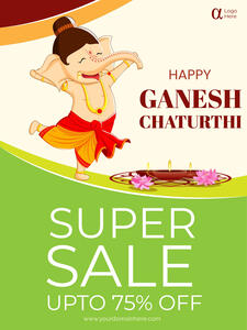 Happy Ganesh Chaturthiganeshchaturthi Poster